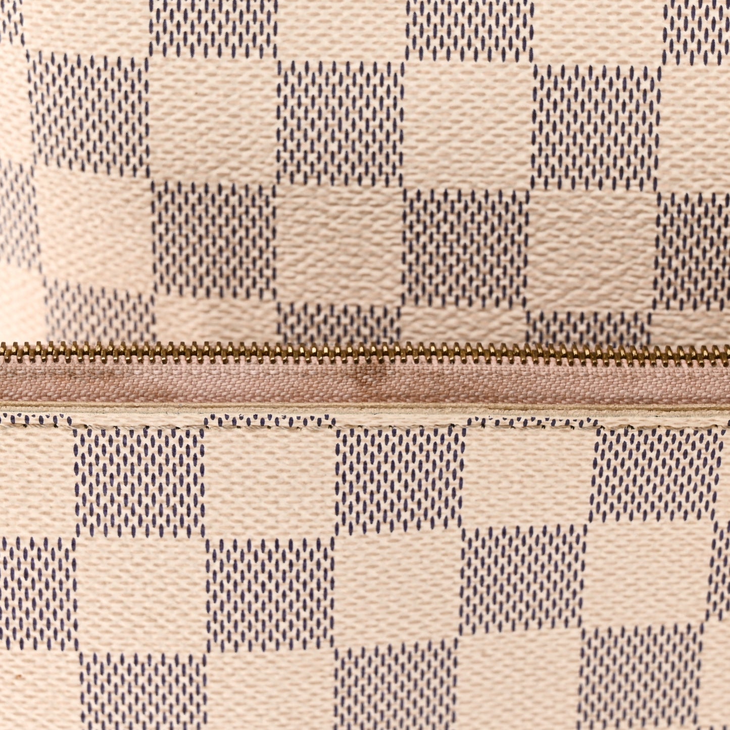Damier Azur Neo Neverfull MM Rose Ballerine