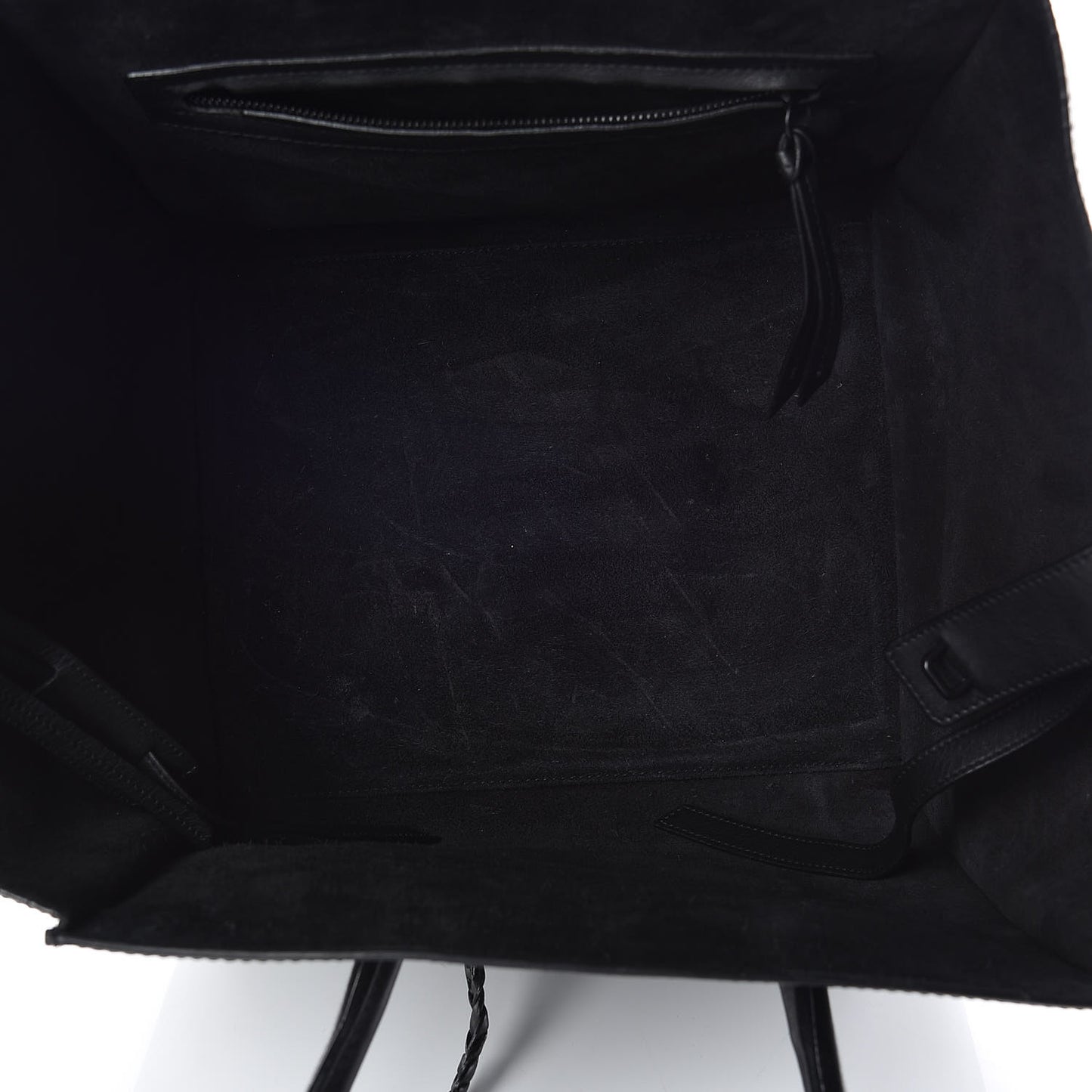 Smooth Calfskin Medium Phantom Luggage Black