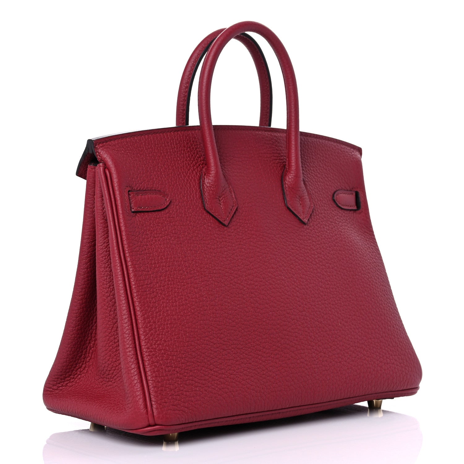 Hermes Togo Birkin 25 Rouge Grenat 3 of 9