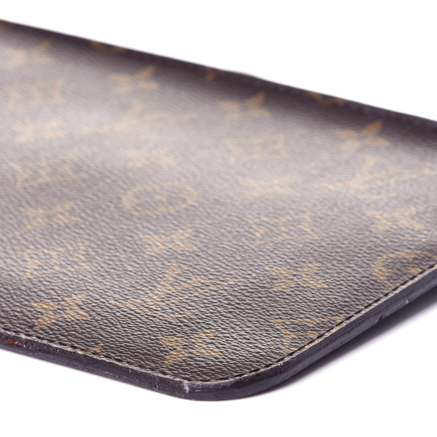 Louis Vuitton Monogram Neverfull MM GM Pochette Piment 7 of 13
