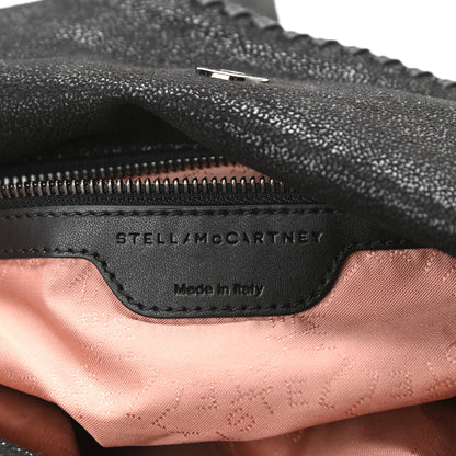 Stella McCartney Shaggy Deer Falabella Fold Over Tote Black 6 of 11