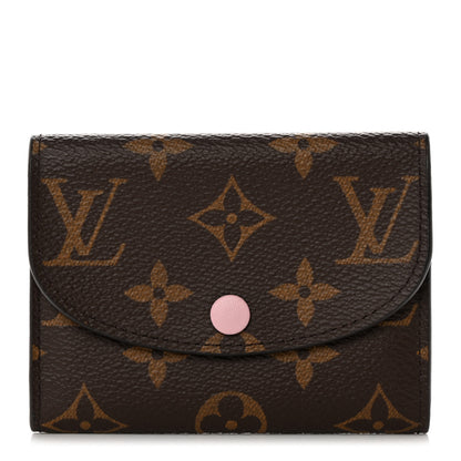 Louis Vuitton Monogram Rosalie Coin Purse Rose Ballerine 1 of 7