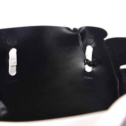 Balenciaga Smooth Calfskin Double Sided Medium Everyday Tote Optic White Black 10 of 15