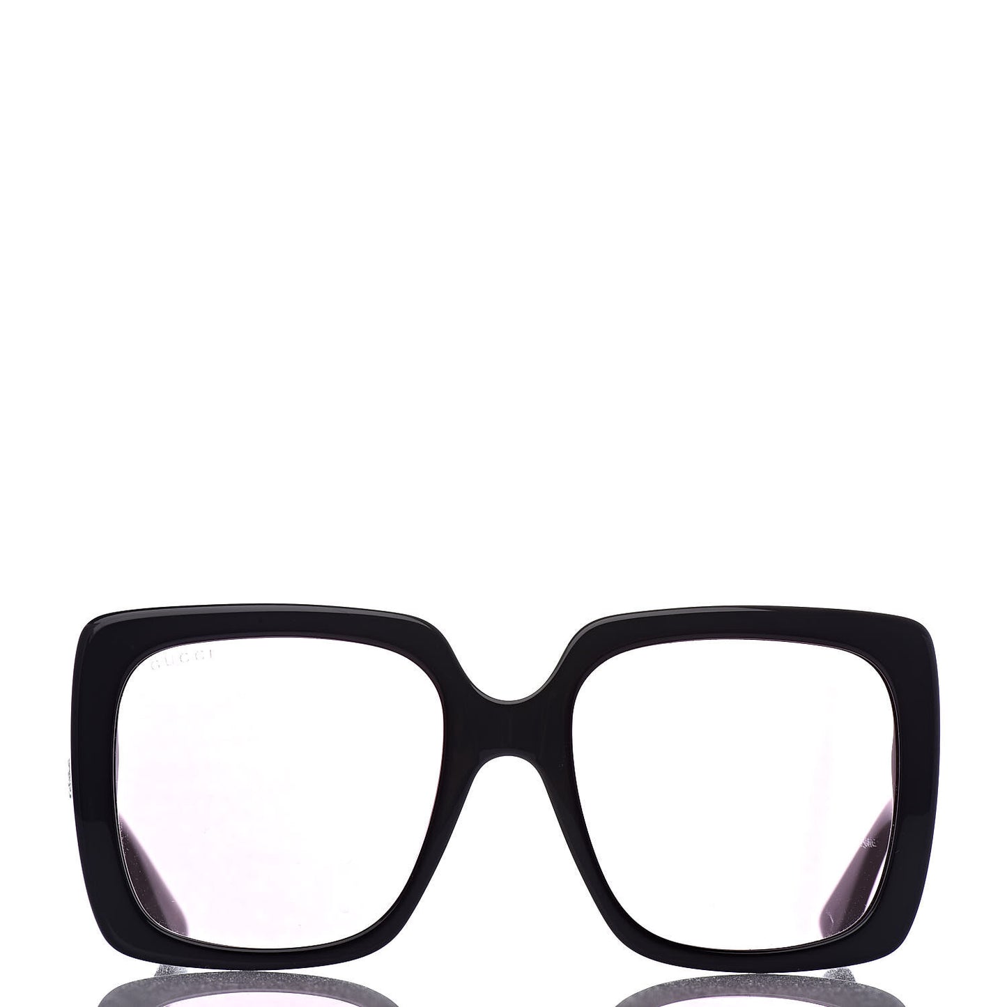 Crystal Square Frame GG Sunglasses GG0418S Black Pink