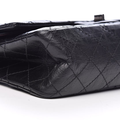 Chanel Aged Calfskin Quilted 2.55 Reissue 225 Flap Black 14 of 16