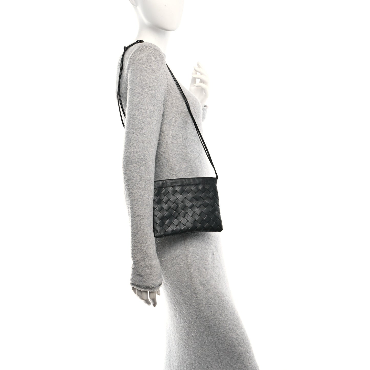 Nappa Intrecciato Small Dustbag Black