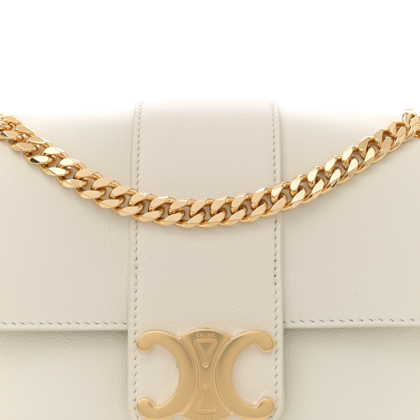 Supple Calfskin Teen Victoire White