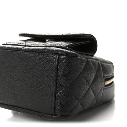 Chanel Caviar Quilted CC Mini Classic Backpack Black 10 of 11