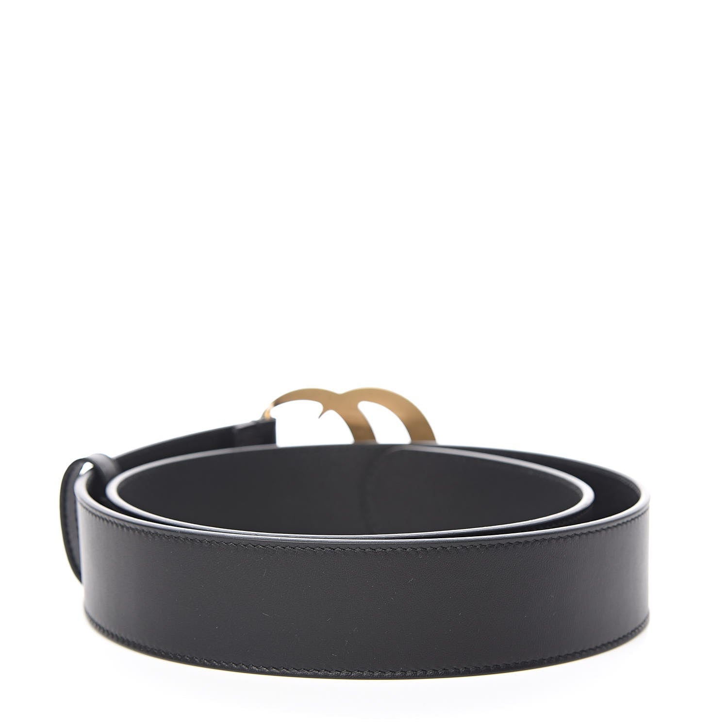 Gucci Calfskin Double G 40mm Belt 85 34 Black 3 of 7