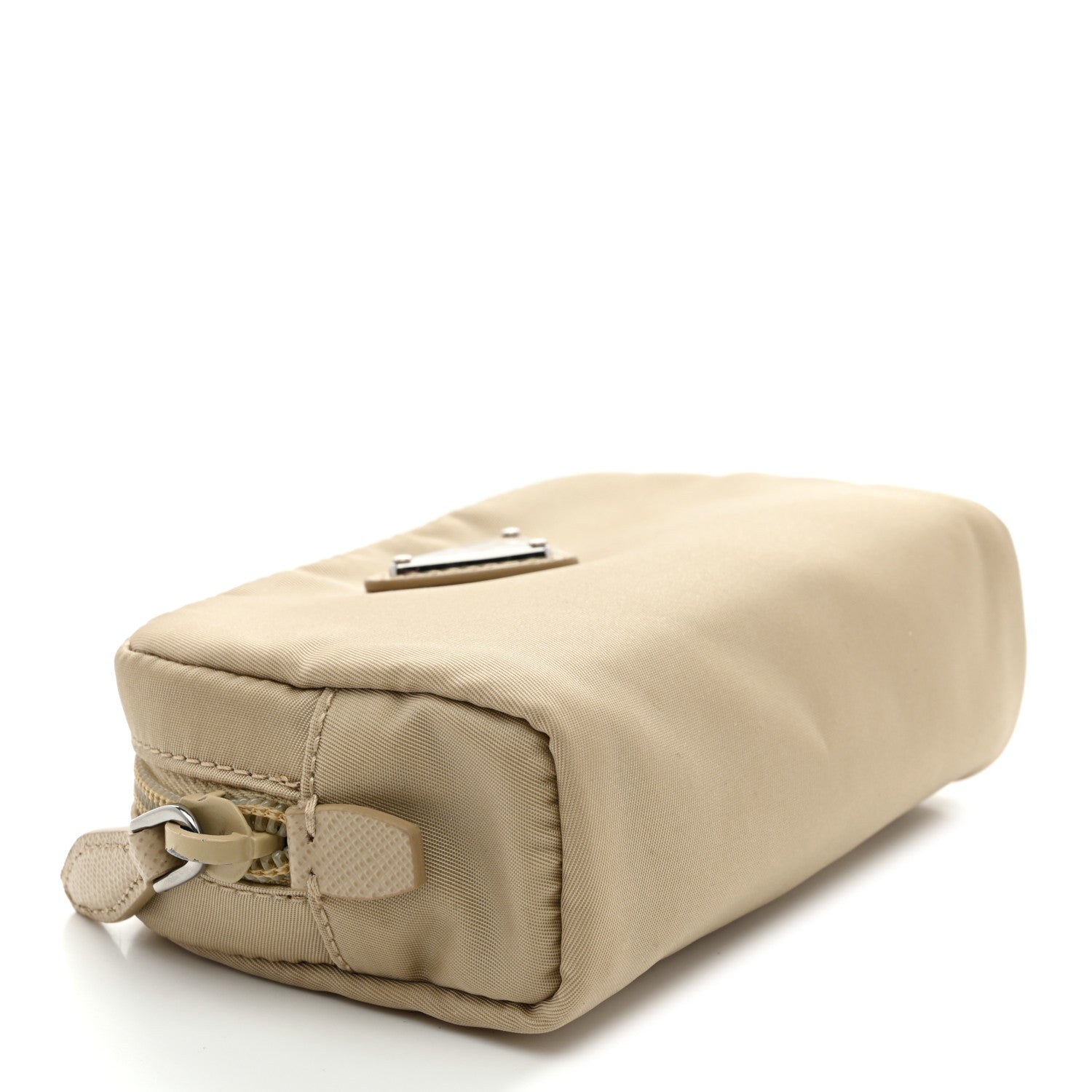 Prada Re-Nylon Micro Pouch  Desert Beige 4 of 8