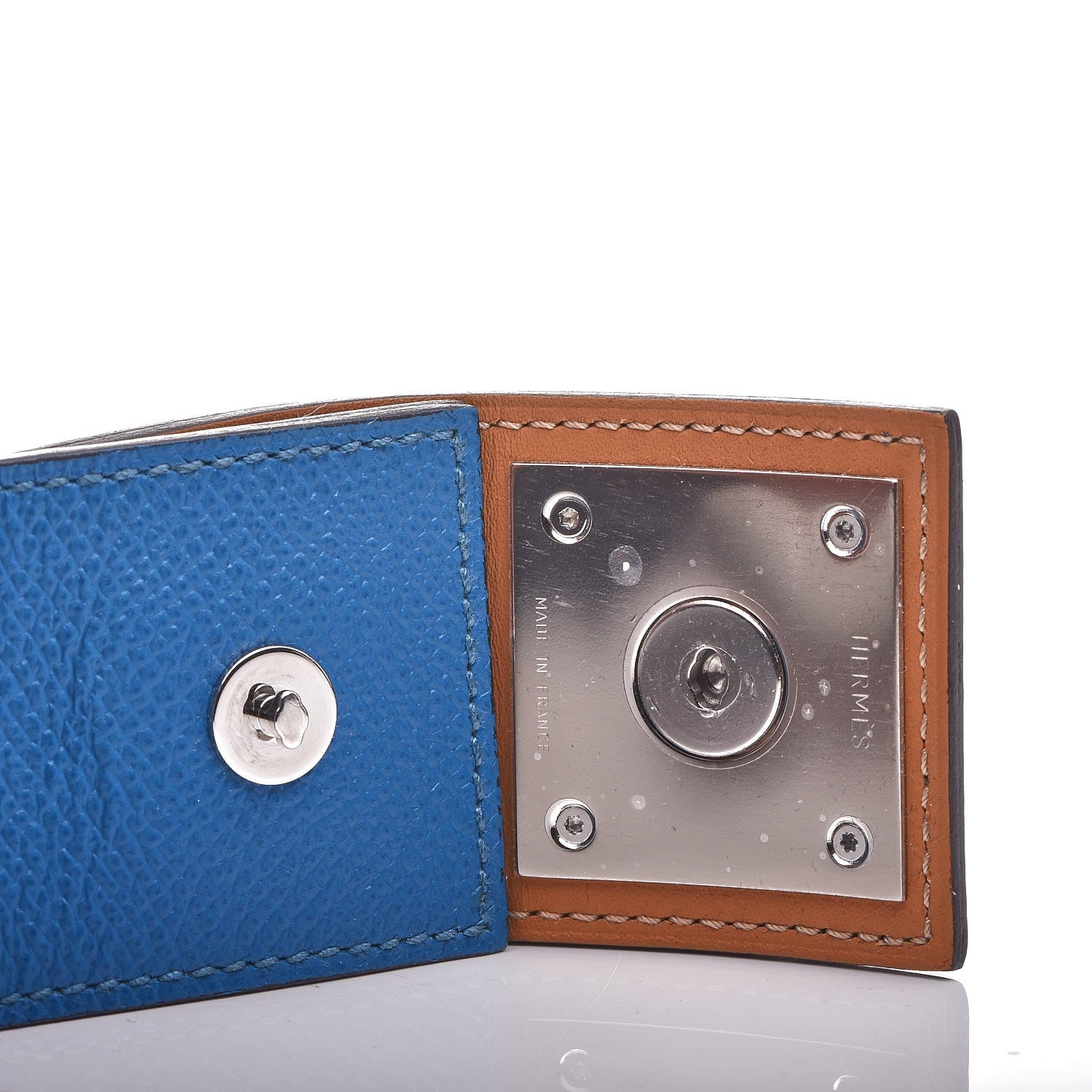 Hermes Epsom Creneau Bracelet S Bleu Izmir 7 of 8