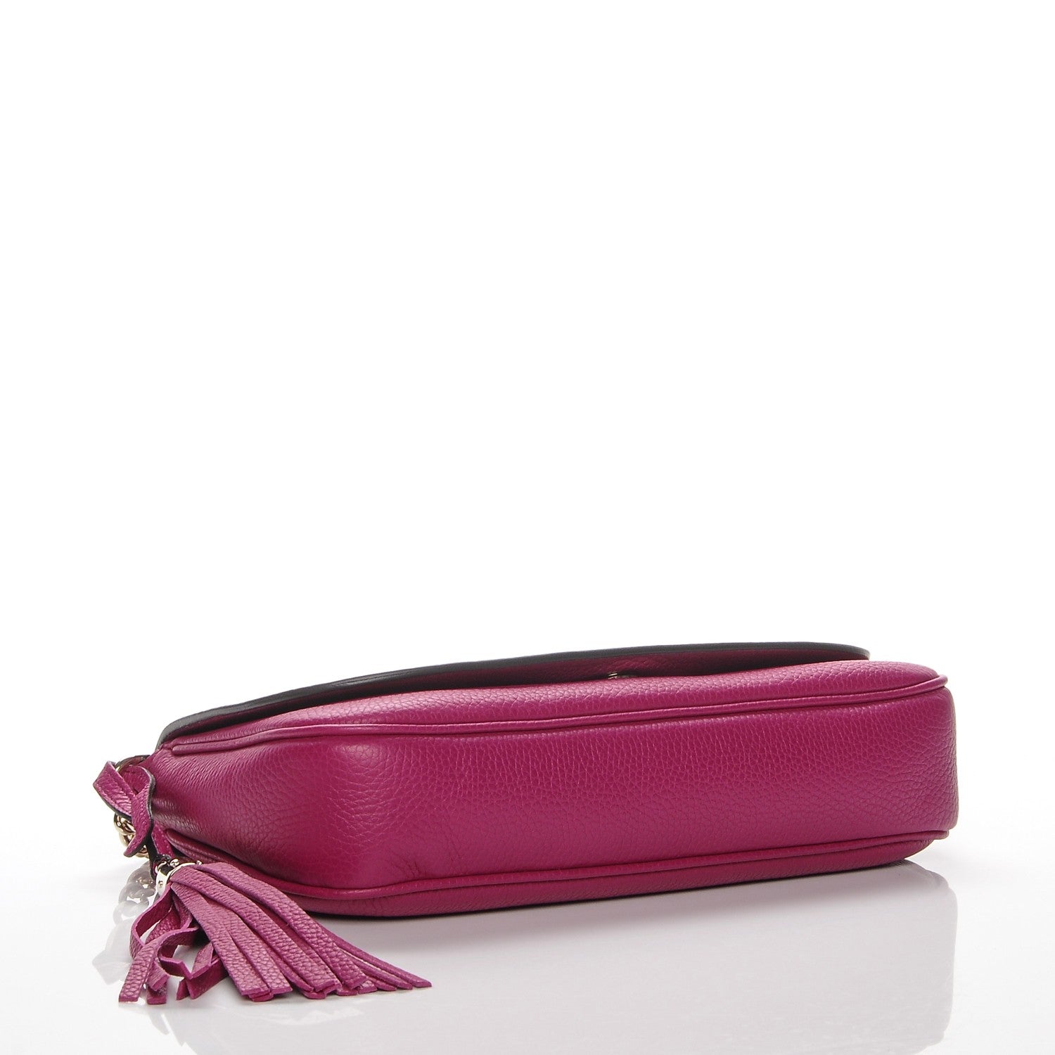 Gucci Cellarius Calfskin Medium Soho Flap Crossbody Bright Bouganville 4 of 7