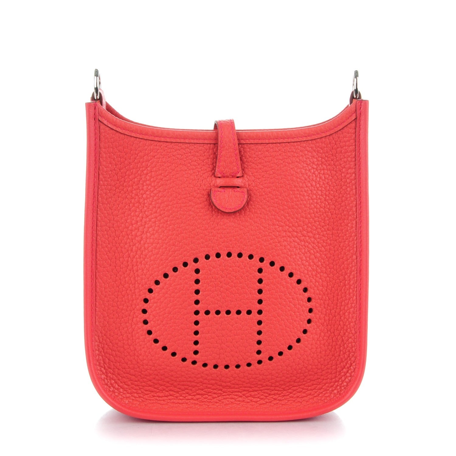Hermes Taurillon Clemence Evelyne III TPM Bougainvillea 1 of 7