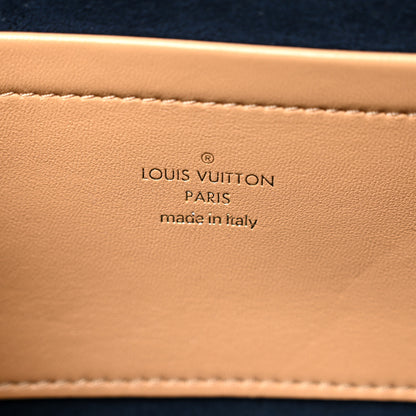 Louis Vuitton Lambskin Embossed Monogram Pochette Coussin Camel 6 of 10