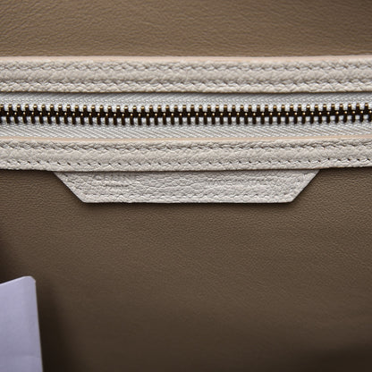 Celine Goatskin Micro Luggage White 6 of 6