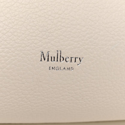 Mulberry Heavy Grain Small Iris Tote Chalk Black 6 of 9