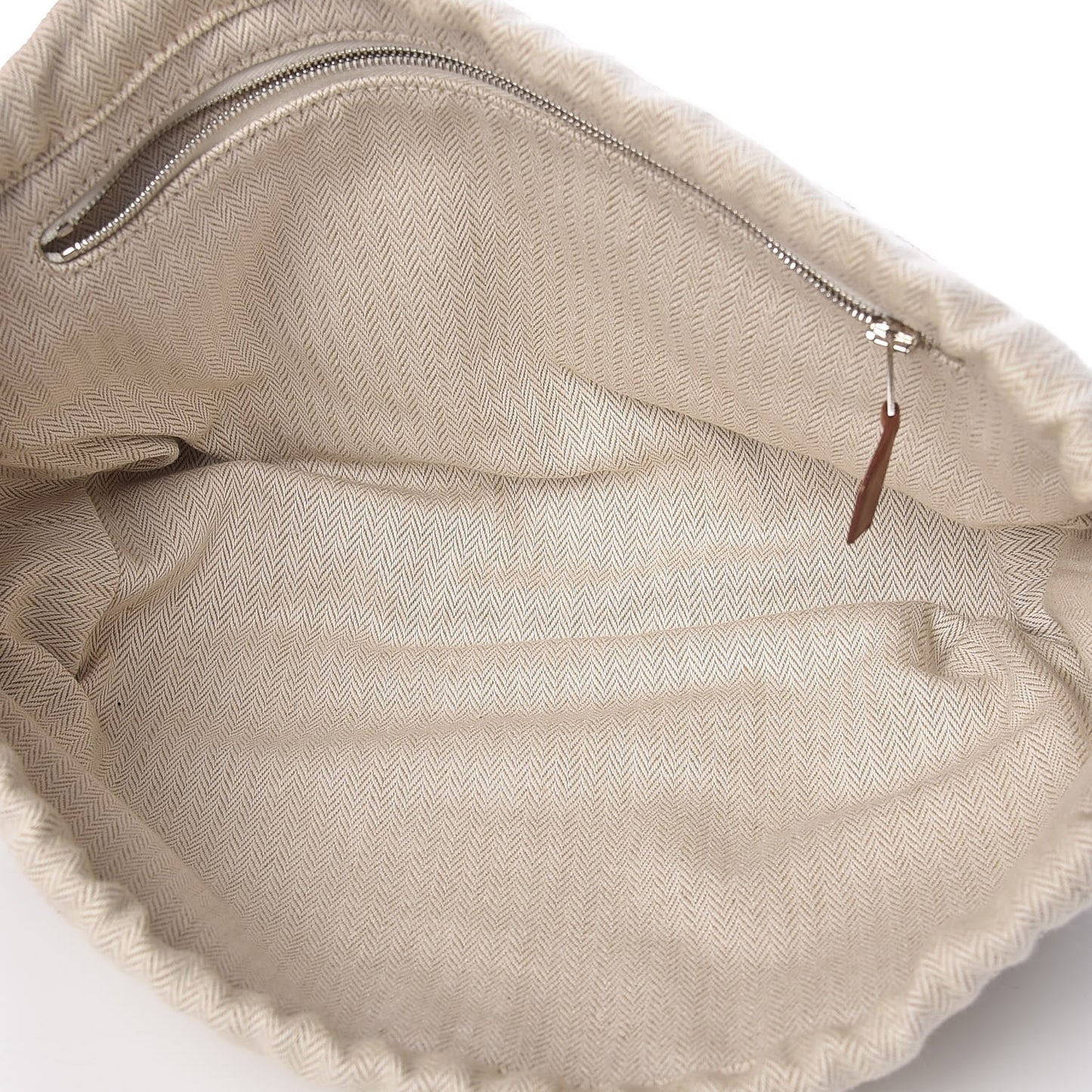 Canvas Barenia Fourbi 25 MM Pouch Naturel Fauve