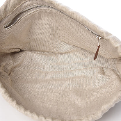 Hermes Canvas Barenia Fourbi 25 MM Pouch Naturel Fauve 5 of 10