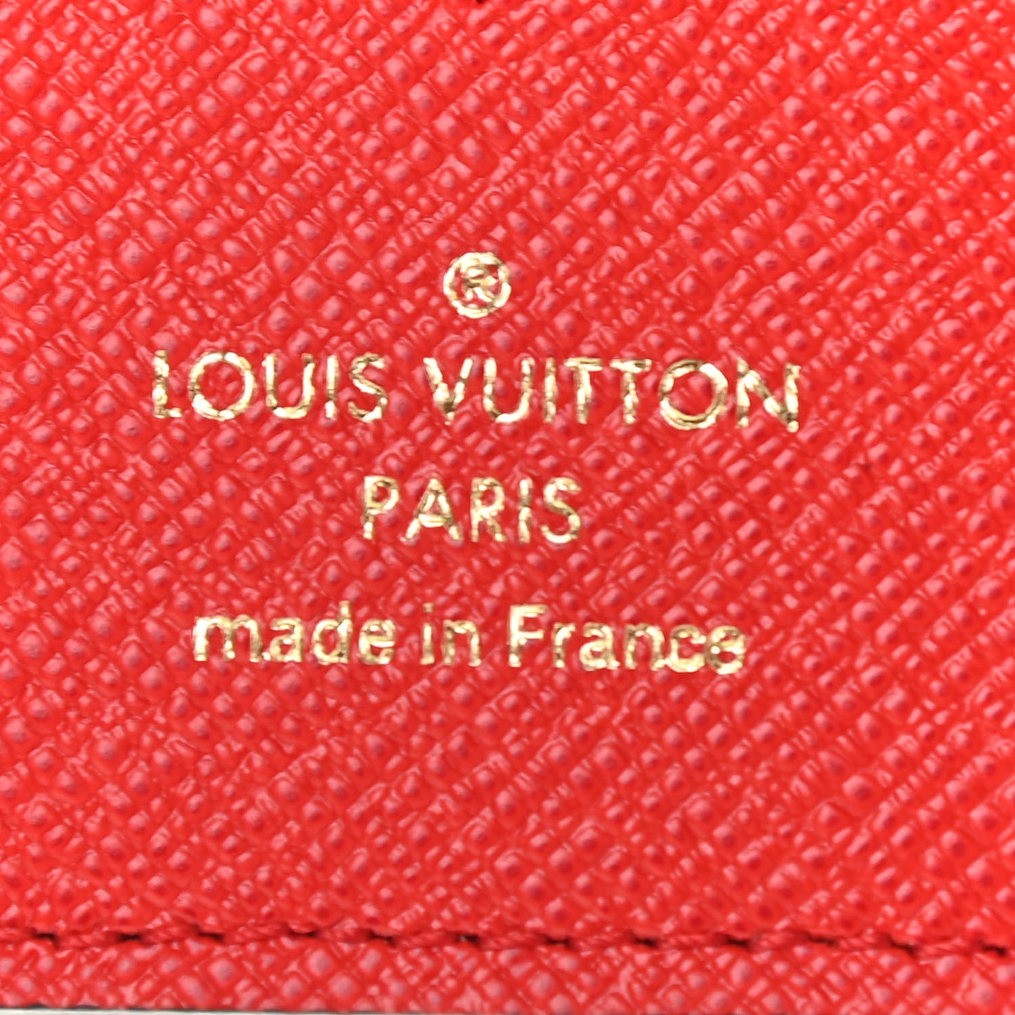 Monogram 2019 Christmas Animation Passport Cover Rouge