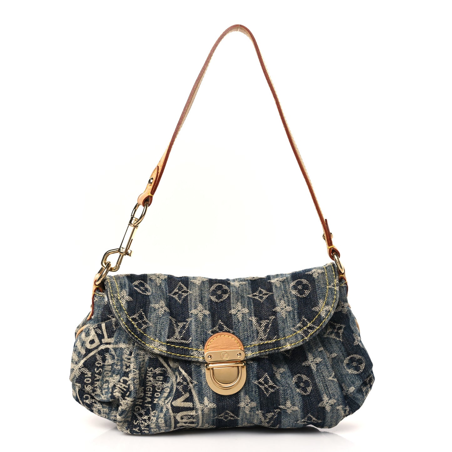 Denim Raye Mini Pleaty