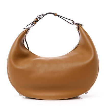Fendi Vitello Grace Matte Medium Fendigraphy Hobo Bag Caramello 1 of 11