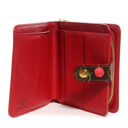 Louis Vuitton Monogram Cerises Compact Zippe Wallet 9 of 9