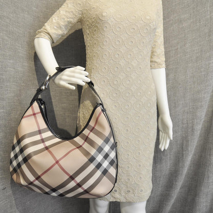 Burberry Nova Check Medium Barton Hobo 2 of 10