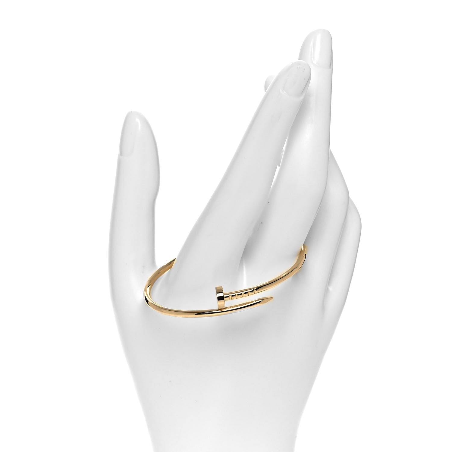 Cartier 18K Yellow Gold Small Juste Un Clou Bracelet 15 2 of 5