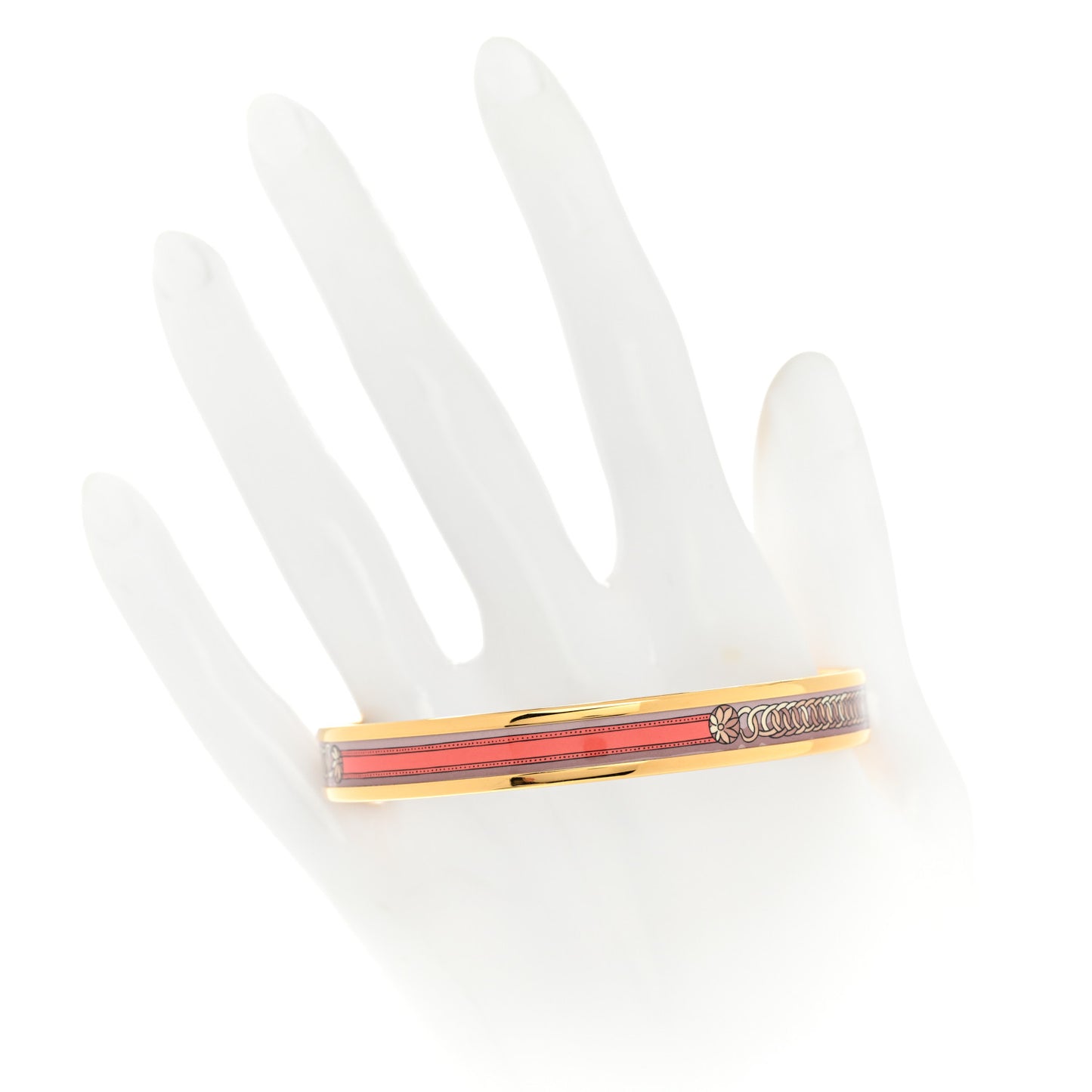 Enamel Printed Narrow Bracelet 70