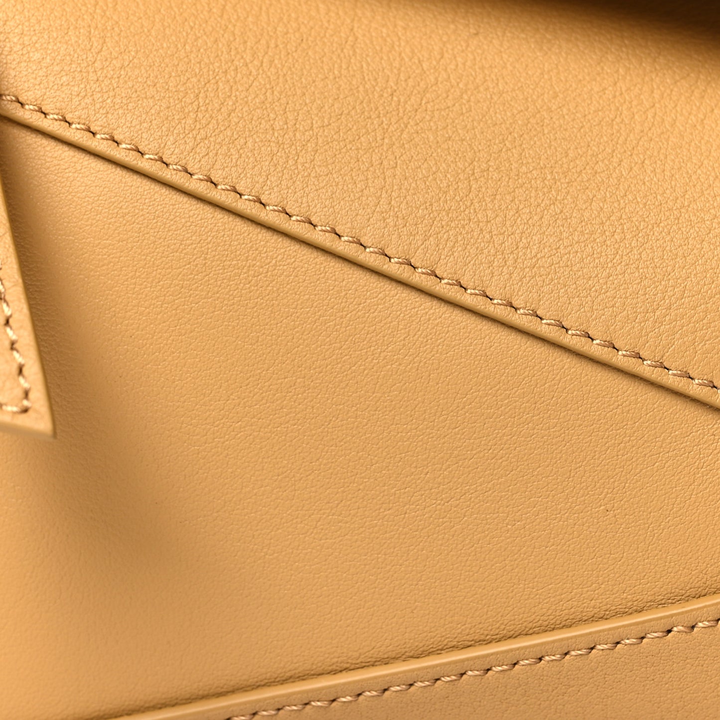 Calfskin Mini Puzzle Edge Bag Sahara