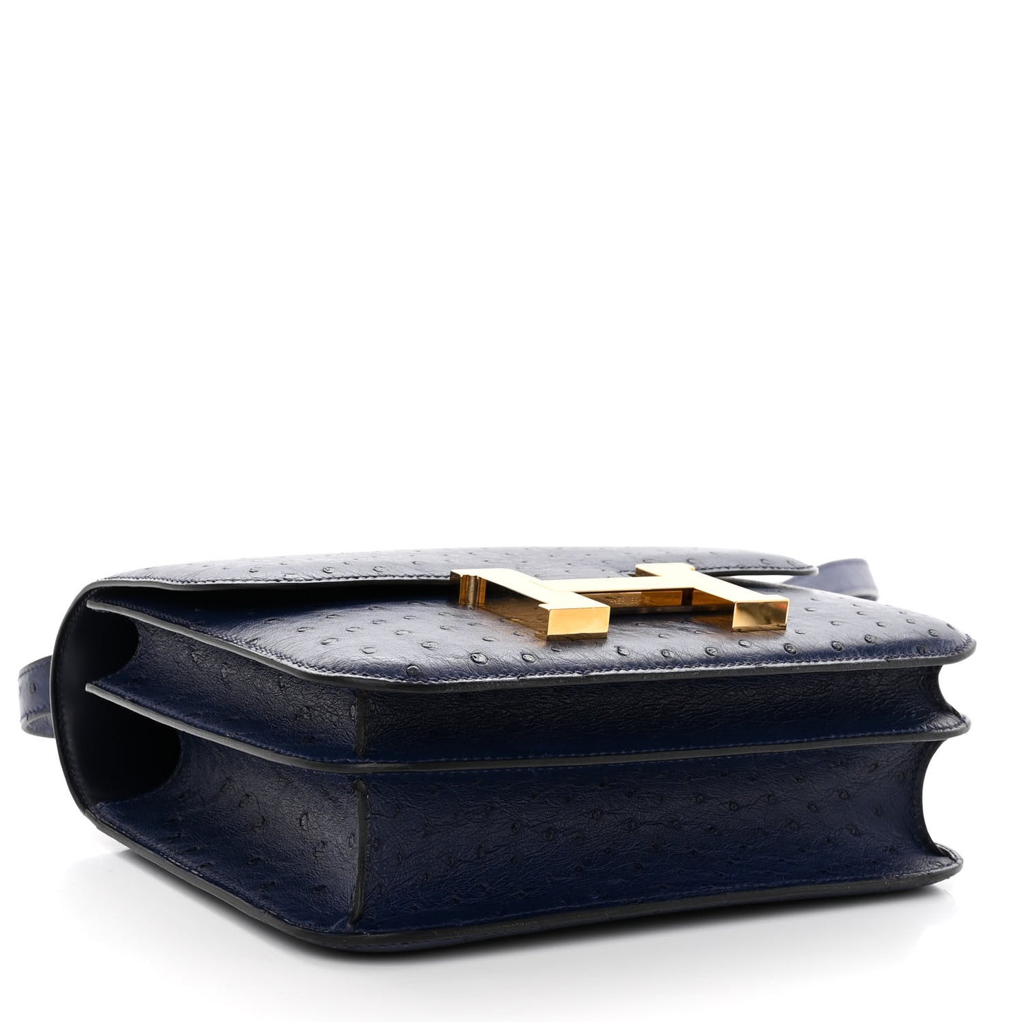 Ostrich Constance 24 Bleu De Malte