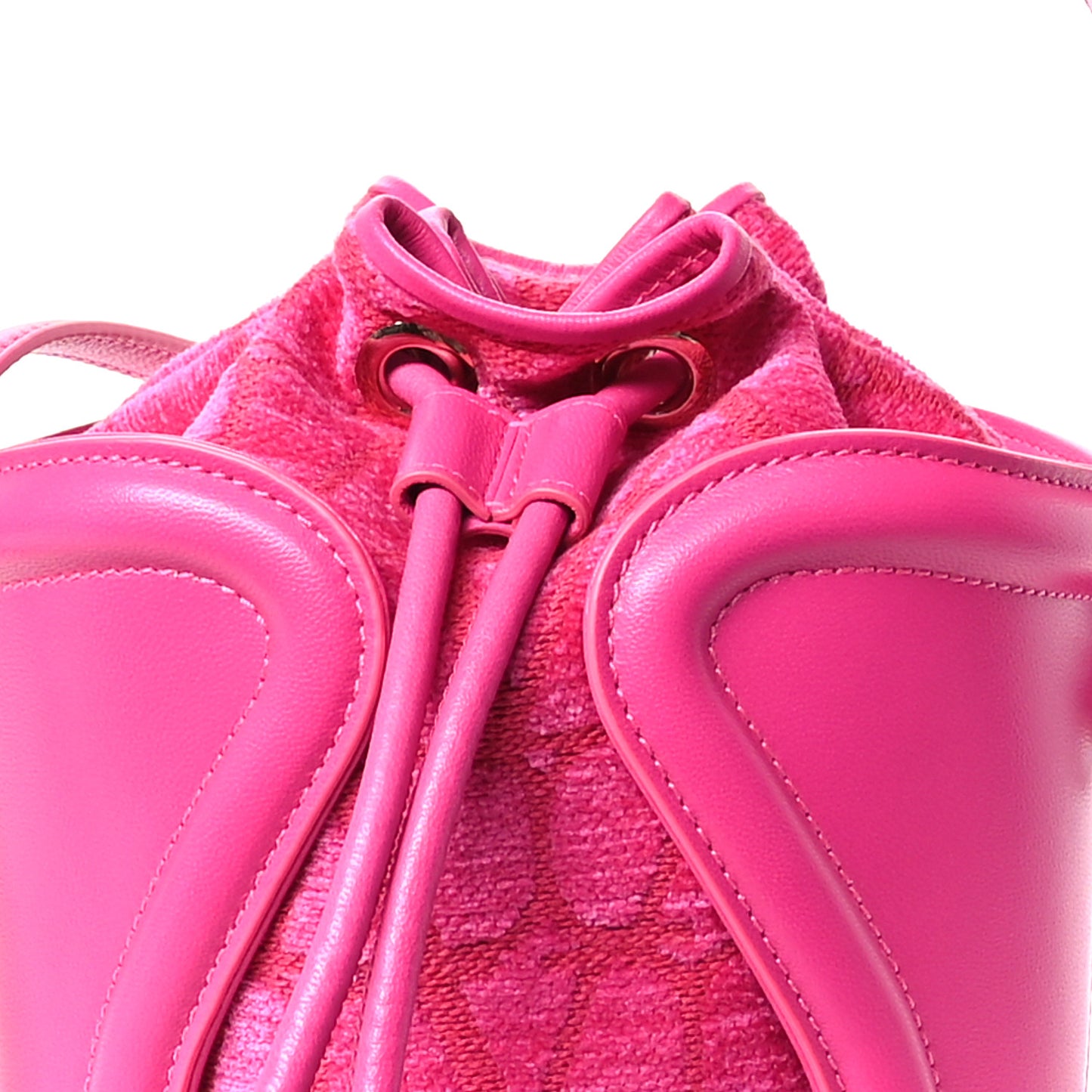 Toile Iconographe Nappa Le Cinquième Bucket Bag  Pink PP