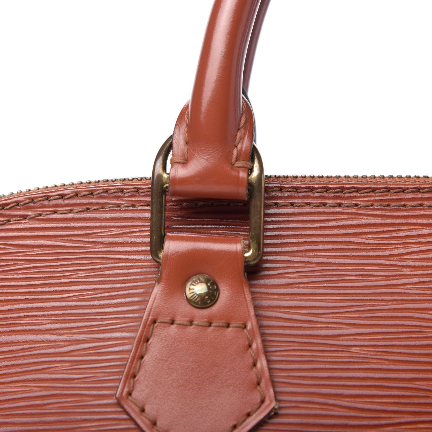 Louis Vuitton Epi Alma PM Kenyan Fawn 13 of 15