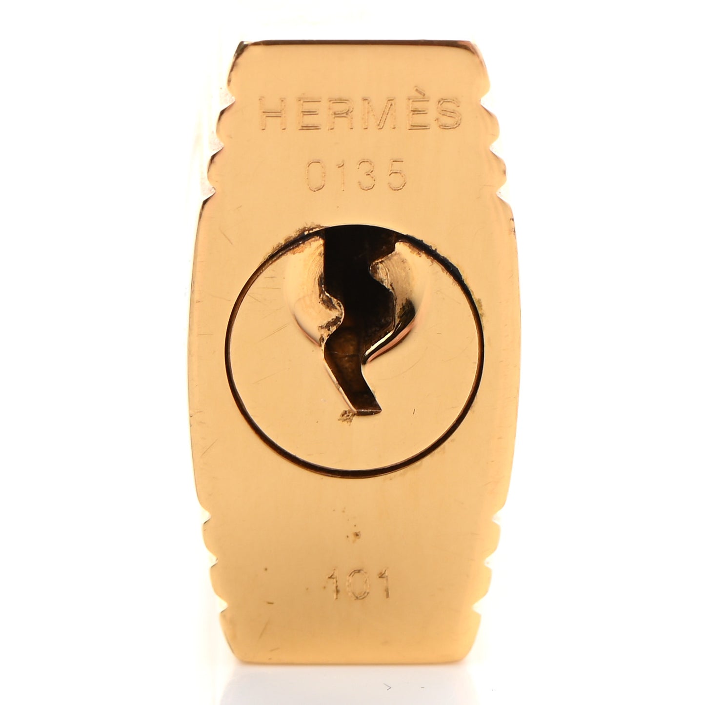 Togo Lock and Key Clochette Set Craie