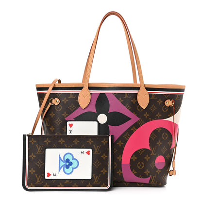 Louis Vuitton Monogram Game On Neverfull MM 1 of 10