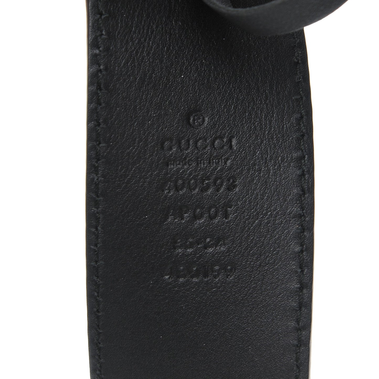 Calfskin Double G 40mm Belt 85 34 Black
