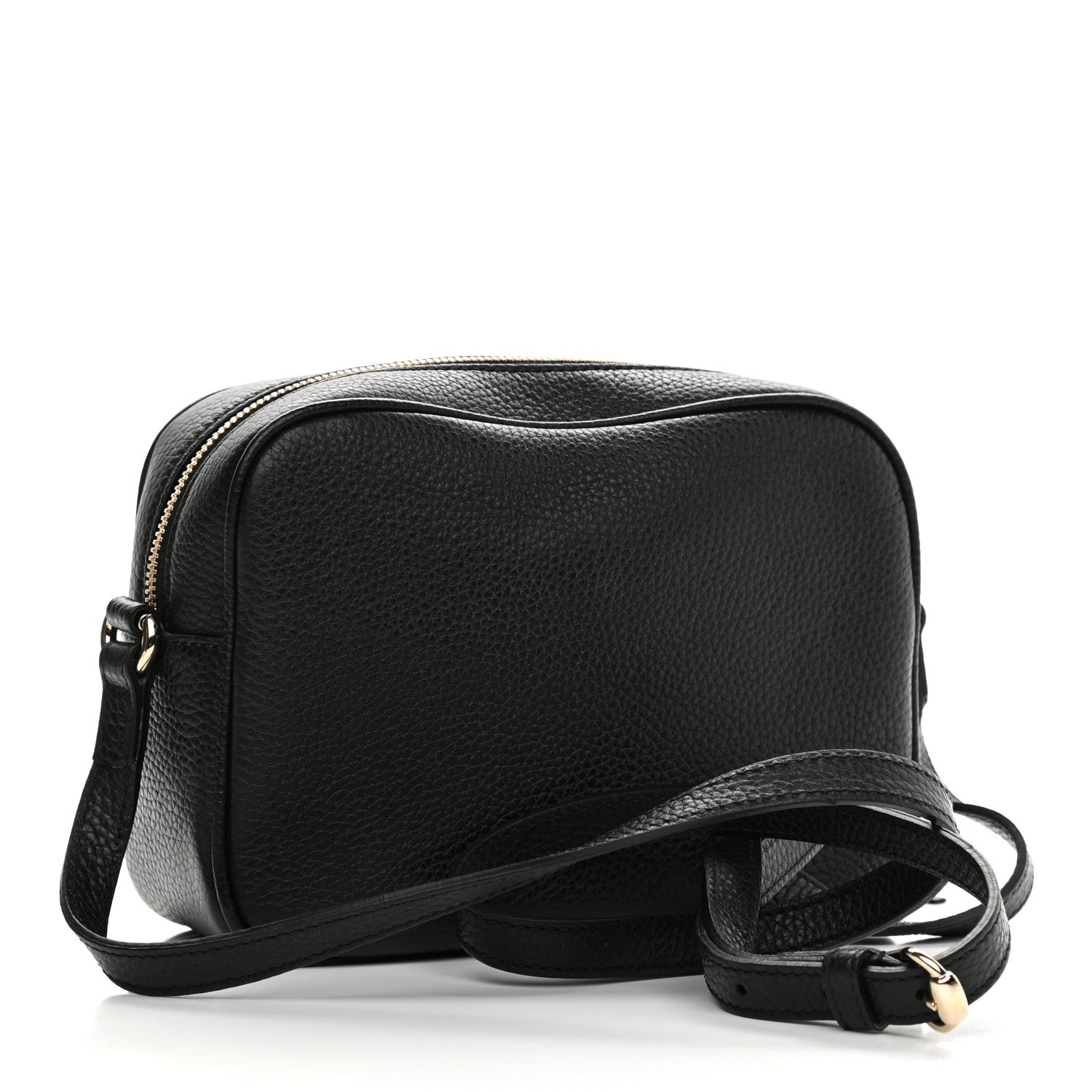 Gucci Pebbled Calfskin Small Soho Disco Bag Black 3 of 9