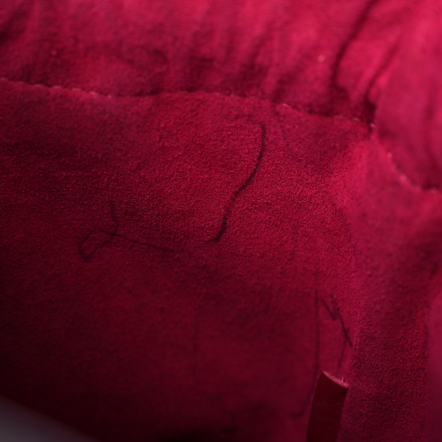 Monogram Pouch Noe Fuchsia