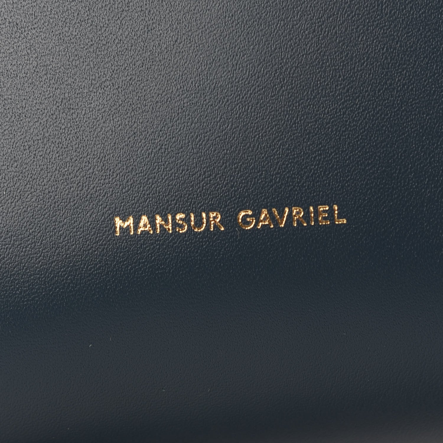 Mansur Gavriel Calfskin Mini Bucket Bag Blu 6 of 8