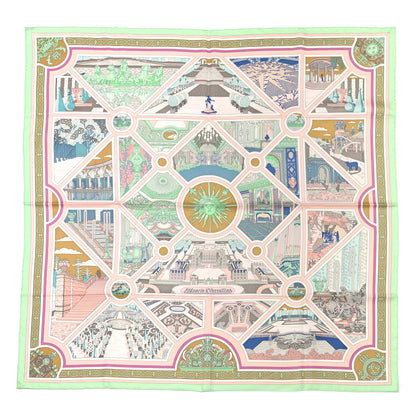 Hermes Silk Flanerie A Versailles Scarf 90 1 of 6