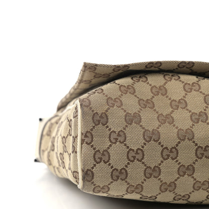 Gucci Monogram Small Flap Messenger Bag Beige Off White 7 of 10
