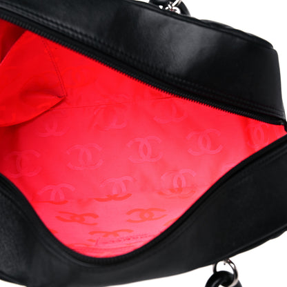 Chanel Calfskin Quilted Large Cambon Bowler Black 5 of 13