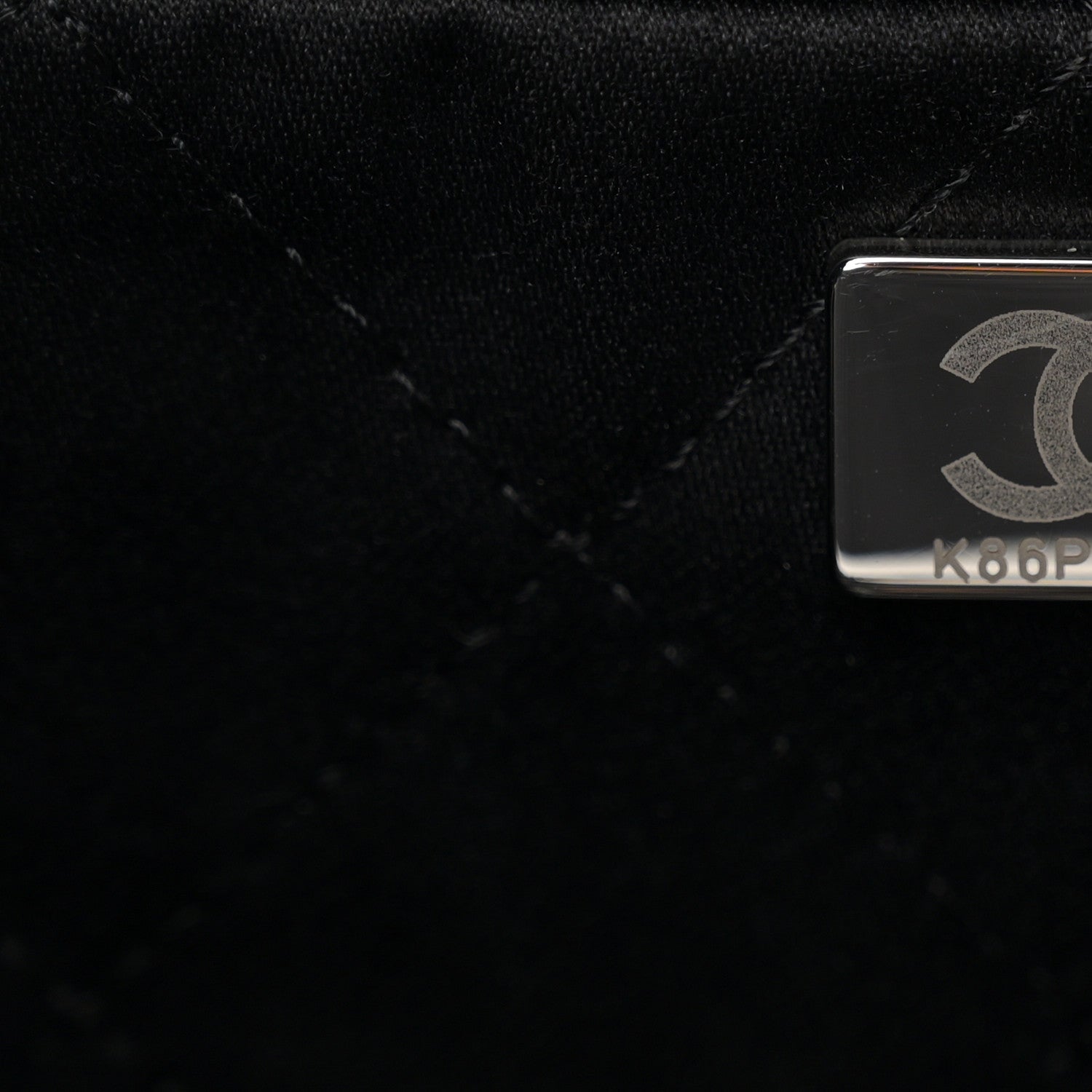 Chanel Shiny Calfskin Quilted Chanel 22 Black 8 of 11