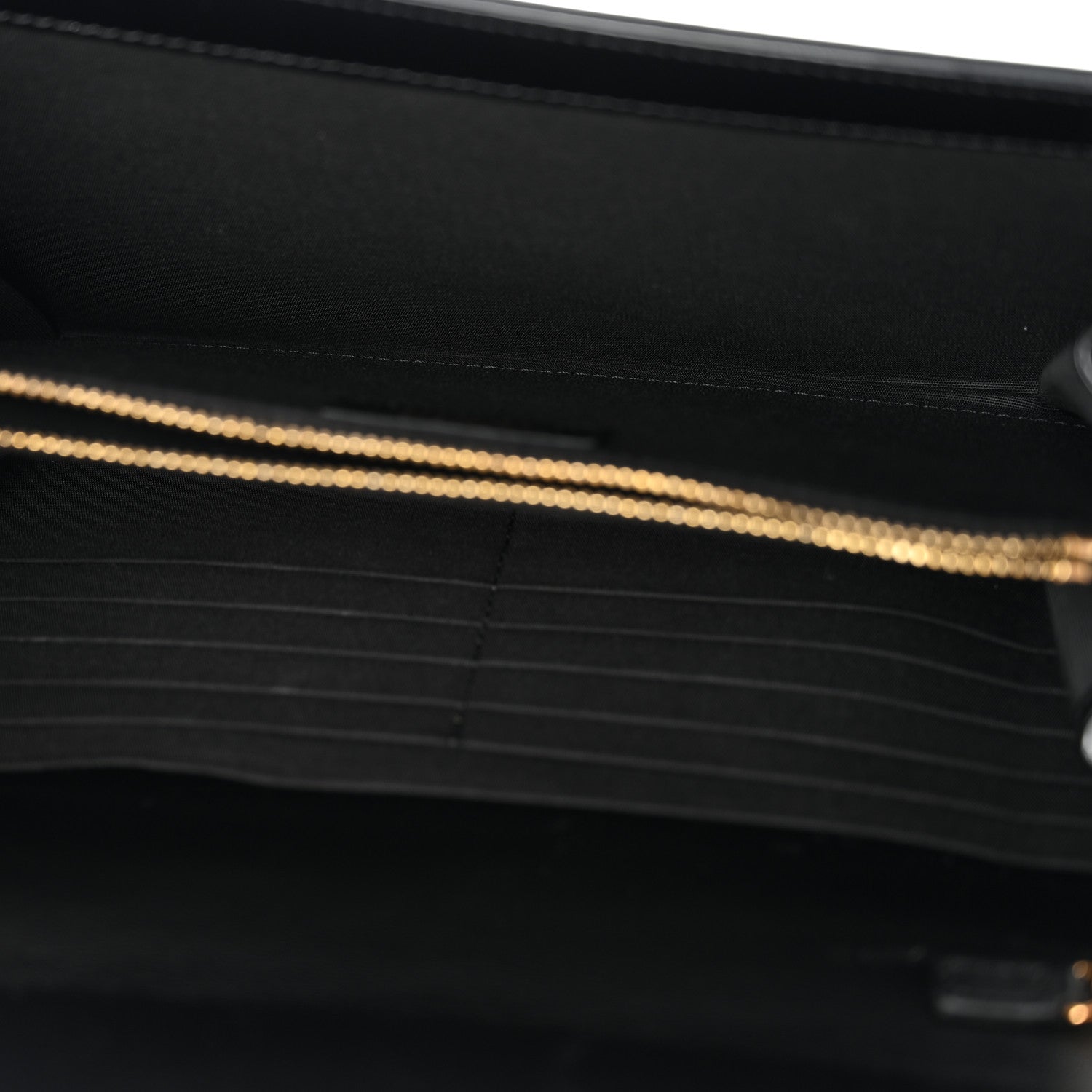 Versace Patent Medusa Clutch With Chain Black 5 of 10
