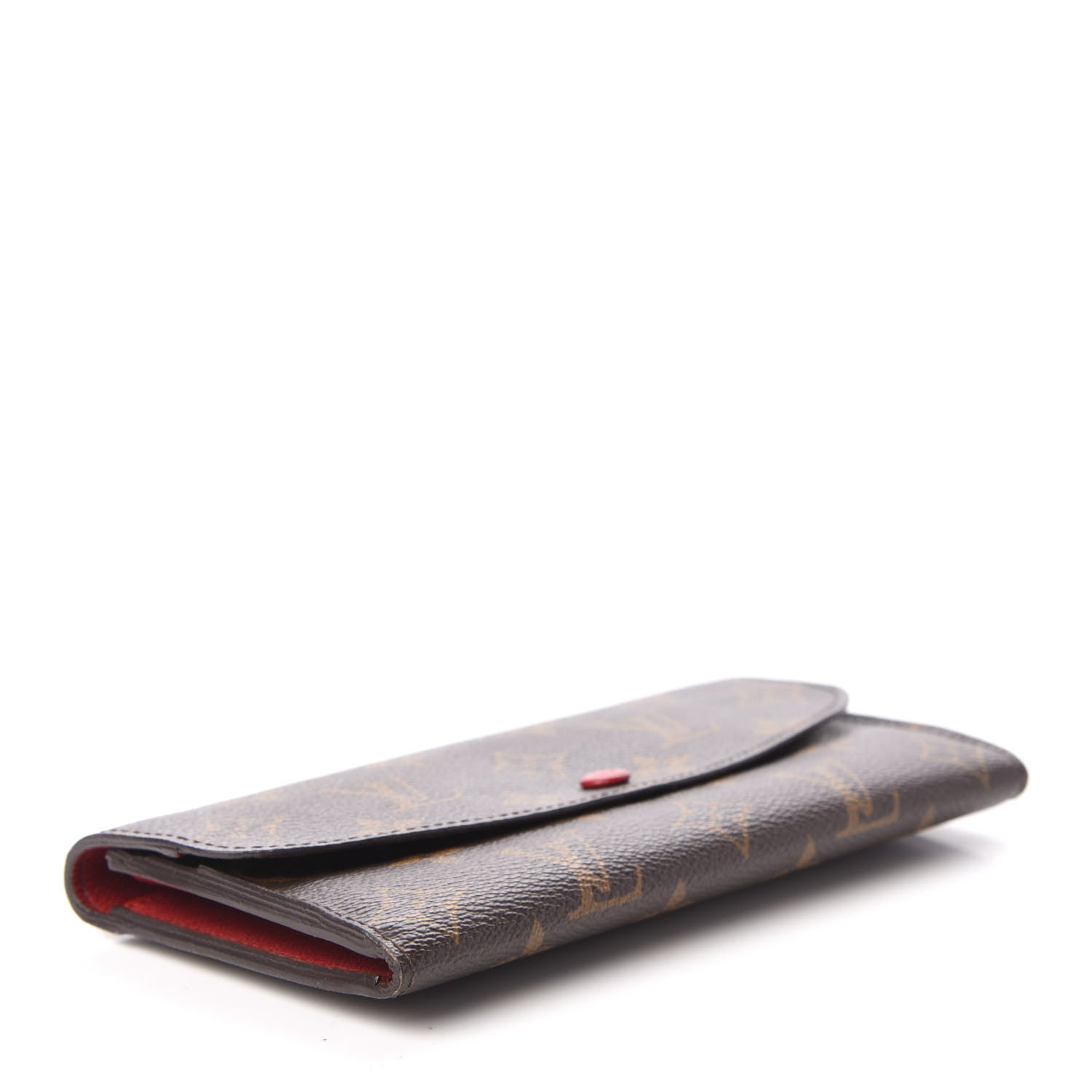 Louis Vuitton Monogram Emilie Wallet Red 4 of 6