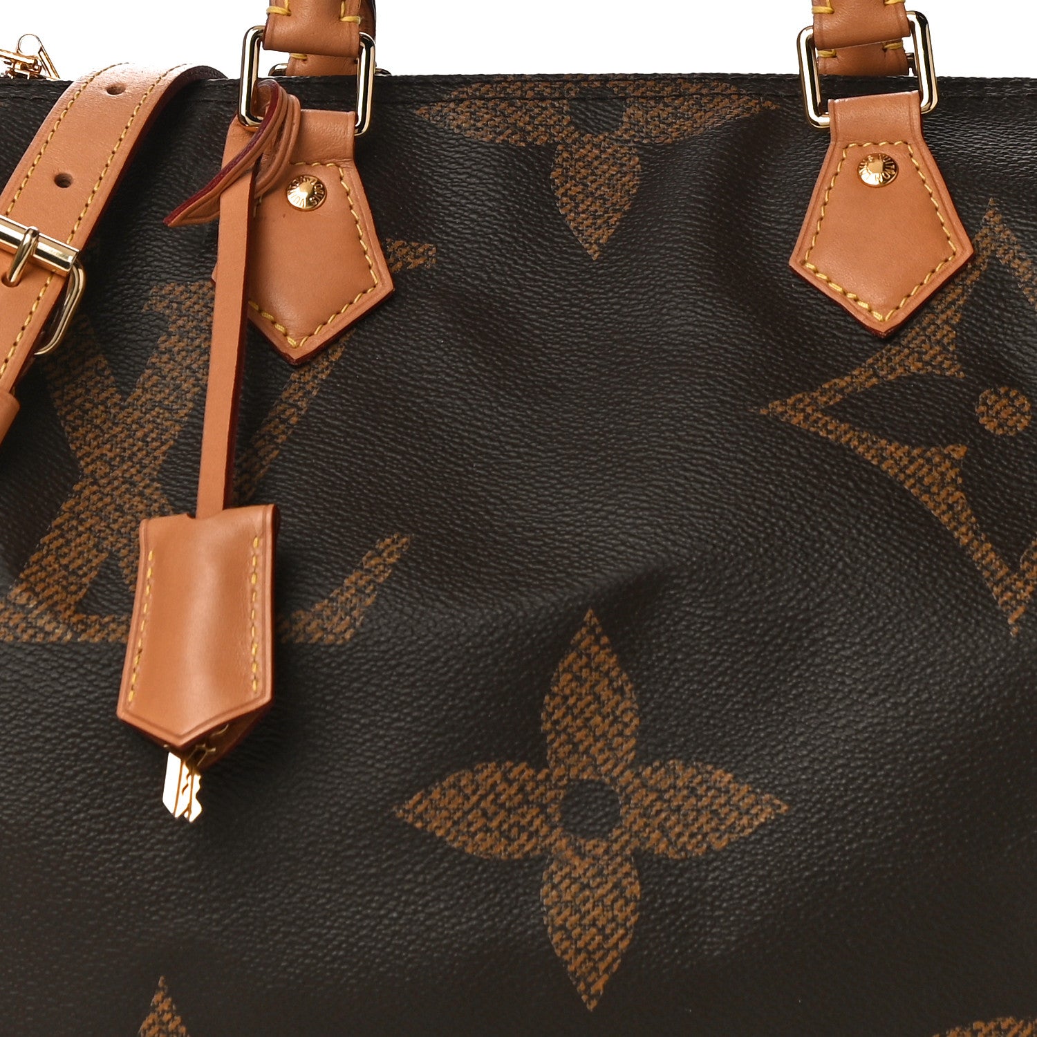 Louis Vuitton Reverse Monogram Giant Speedy Bandouliere 30 8 of 14