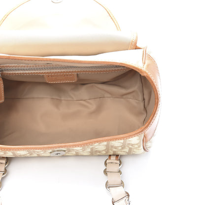 Christian Dior Monogram Romantique Trotter Flap Bag Beige 5 of 16