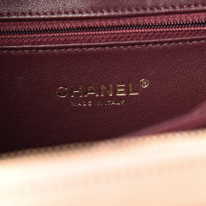 Chanel Caviar Quilted Medium CC Filigree Vanity Case Beige 8 of 12