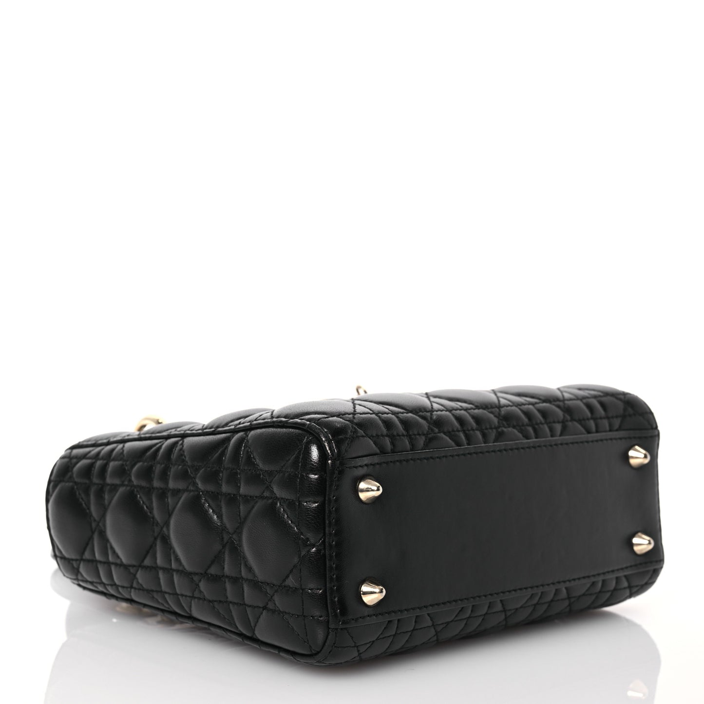 Lambskin Cannage Small My ABCDior Lady Dior Black