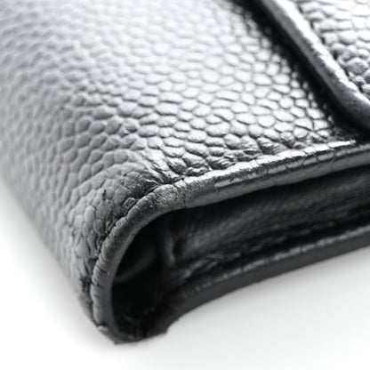 Chanel Caviar Timeless CC Flap Wallet Black 12 of 13